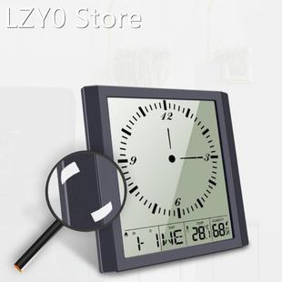 7.8x7.8inch Eectronic Digital Wall Clock Multifunctional The