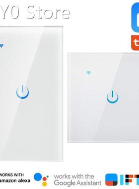 Smart Wifi Switch EU US 1 2 3 Gang Tuya Smart Life App Wirel