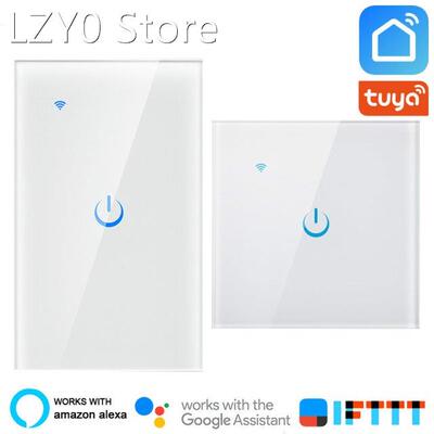 Smart Wifi Switch EU US 1 2 3 Gang Tuya Smart Life App Wirel