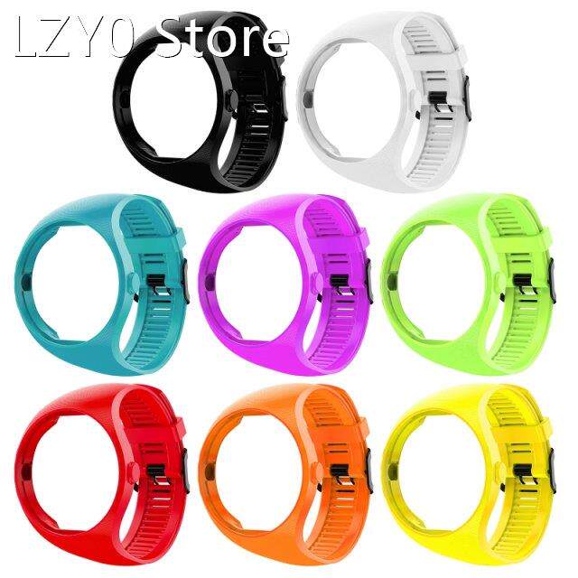 2021 New Replacement Solid Color Soft Silicone Bracelet Stra