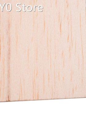 20PCS Square Wood Plate Model Balsa Wooden Sheets for DIY Ho
