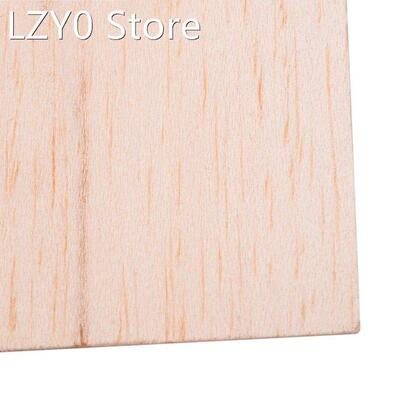 20PCS Square Wood Plate Model Balsa Wooden Sheets for DIY Ho