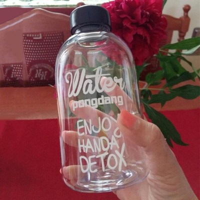600/1000ML Portable BPA Sport Water Drinking Bottle Camping