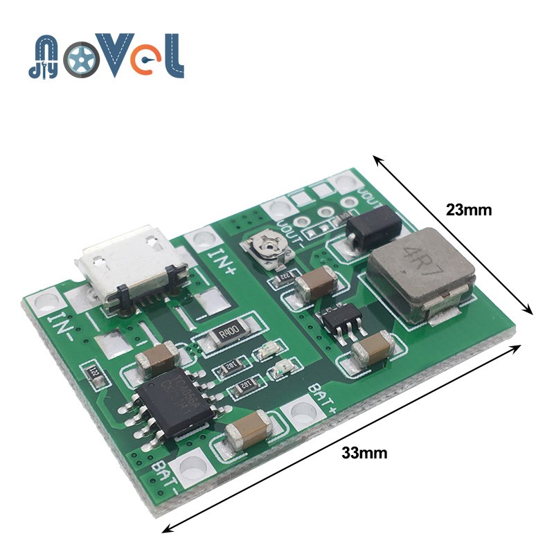 TP4056 3.7V 4.2V 9V 5V 2A Adjustable Step p Module 18650 Lit