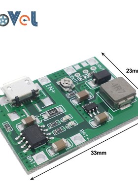 TP4056 3.7V 4.2V 9V 5V 2A Adjustable Step p Module 18650 Lit
