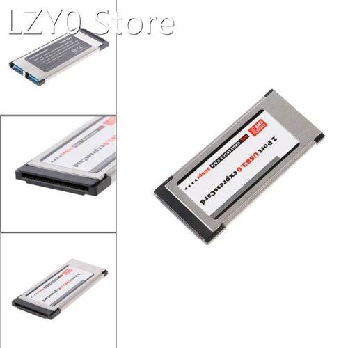 PCI-E PCI Express To 2 Port USB 3.0 34 mm Expresscard Card C