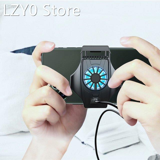 Universal Mobile Radiator, 6000RPM Silent Fan for Quick Feve