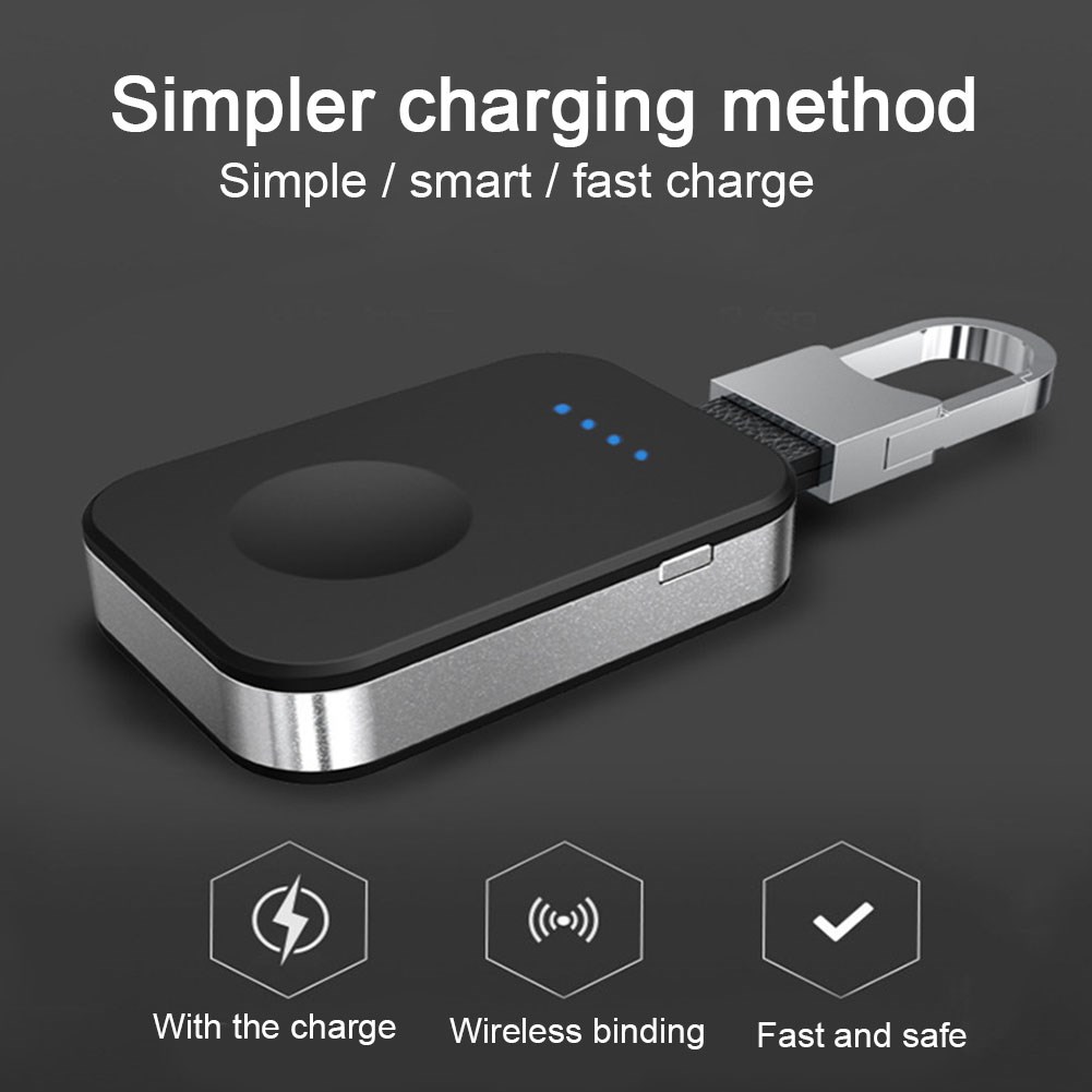 Charging Dock Mini Quick Portable Key Ring Stand Wireless C