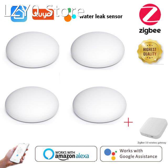 Tuya Zigbee3.0 Home Alarm Water Leakage Alarm Safe Water Lea