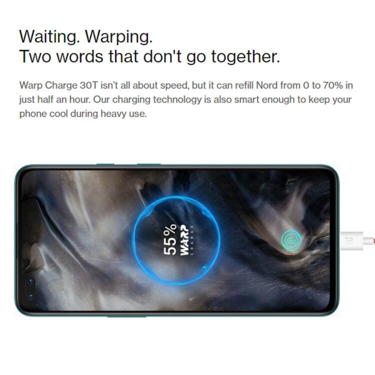 2020 OnePlus Nord 5G 6.44'' Snapdragon 765G 12GB 256GB Smar