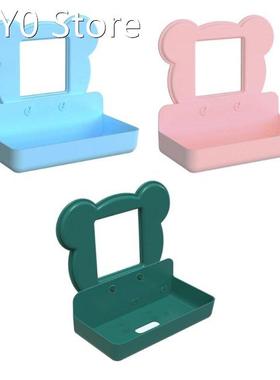 Wall Mounted Storage Rack Multifunction Mobile Charging Brac