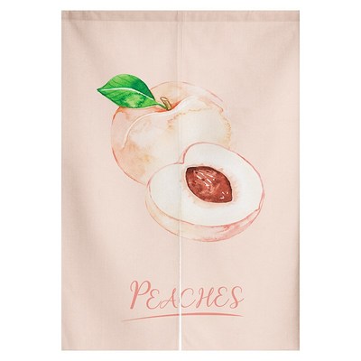 Modern Simple Door Curtain Fruit Pattern Partition Curtain H