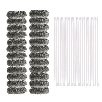 24pcs Lint Traps for Washing Machine Pipe Hose Lints Traps