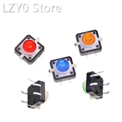 5PCS/Set 12X12X7.3 Tactile Push Button Switch Momentary Tact