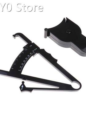 1 Set Skinfold Measurement Tape Body Fat Caliper Body Fat Te