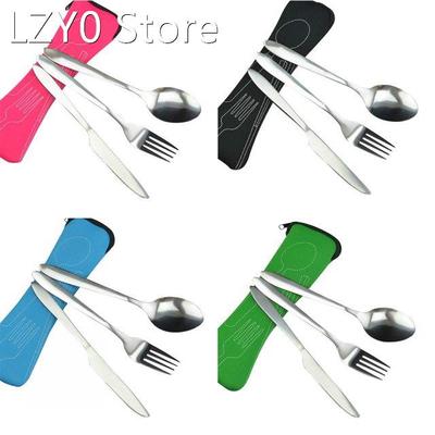 3PCS Stainless Steel Western Steak Cutlery Set Flatware Set