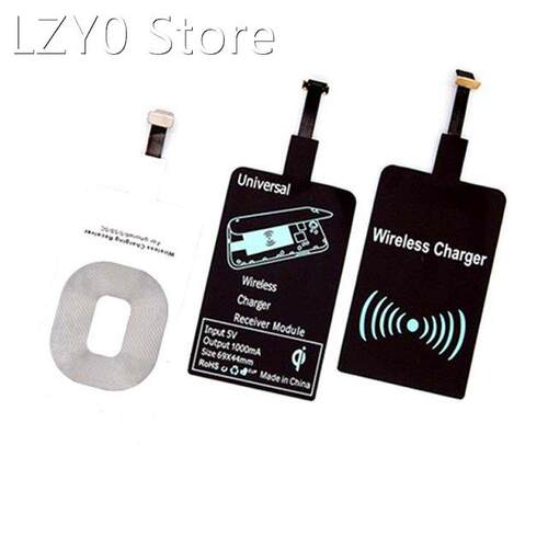Micro USB Type C Universal Fast Wireless Charger Adapter For