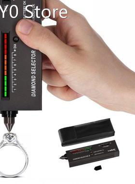 LED Indicator Diamond Tester Pen High Accuracy Diamond Selec