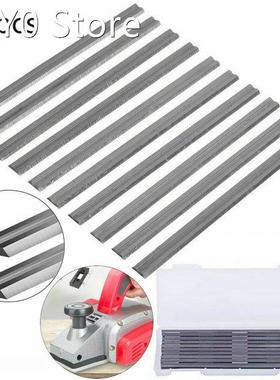 10Pcs 82mm Reversible Electric Planer Blades Boxed High Spee