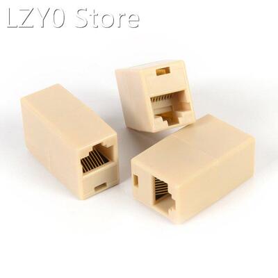 Universal RJ45 Socket Connector Coupler For Extension Broadb