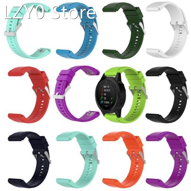 ALLOYSEED 26mm Silicone Quick Release Strap Watch band for G