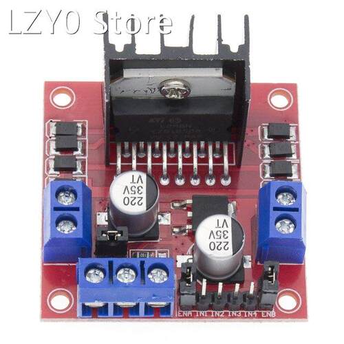 20pcs/lot L298N motor driver board module stepper motor sma