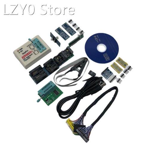 EZP2023 USB SPI Programmer with 12 Adapter Support 24 25 93