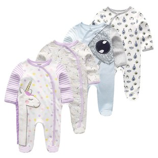 2020 Unicorn Baby Girl Clothes Newborn Baby Bodysuit Little