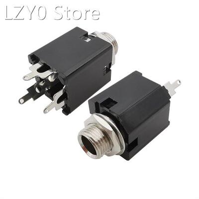 2Pcs PJ-612A 3 Pin 6.35mm 1/4 Inch Headphone Jack 6.35 mm Au
