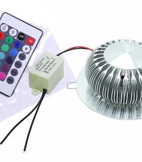 3W RGB LED Ceiling Light ,Embedded Ceiling lamp Scattering L