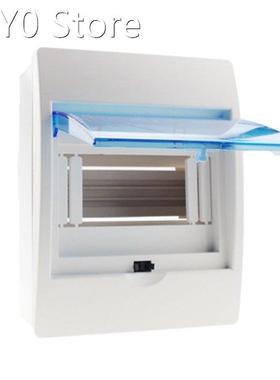 4-6 Ways Plastic Distribution Box Transparent Lid Distributi