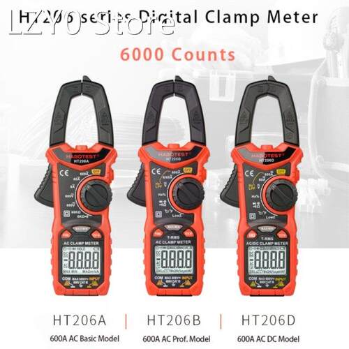 HABOTEST Digital Clamp Meter Multimeter Pinza Amperimetrica