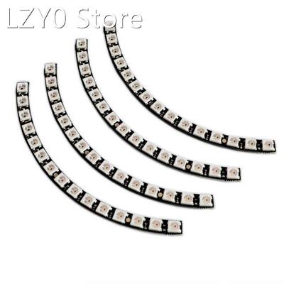 Ring Wall Clock 60 X Ultra Bright WS2812 5050 RGB LED Lamp P