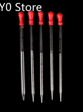 0.5ml 1ml 2ml 3ml 5ml Glass Pipette With Rubber Bulb Laborat