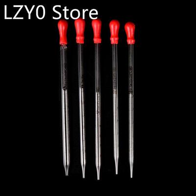 0.5ml 1ml 2ml 3ml 5ml Glass Pipette With Rubber Bulb Laborat