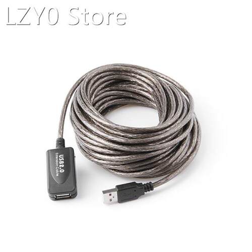 1 PC 10M USB 2.0 Active Repeater Male to Female Extension Ca