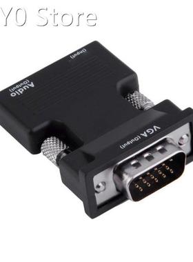 HDMI-compatible Female to VGA Male Converter Adapter Support