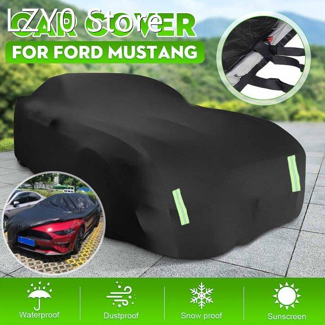 Full Car Cover 210T Waterproof Anti UV Indoor Outdoor Dustpr