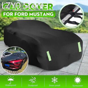 Full Car Cover 210T Waterproof Anti UV Indoor Outdoor Dustpr
