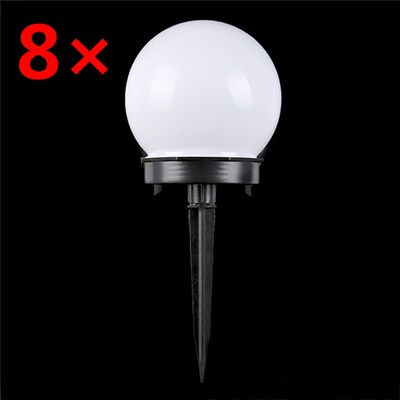 8 pcs/lot LED Solar Garden Light Outdoor Waterproof Lawn Lig