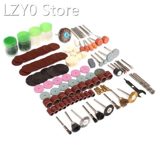 161pc Rotary Tool Accessory Attachment Set Kit Grinding Sand