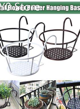 Hanging Flower Frame for Outdoor Fence Decor Flower Holder P