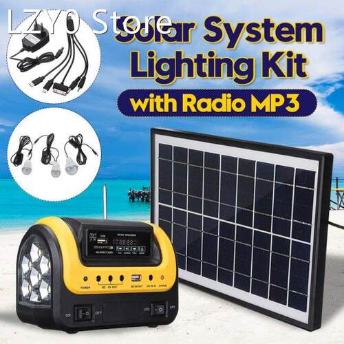 Smuxi Home USB Charger System Solar Power Panel Generator Ki