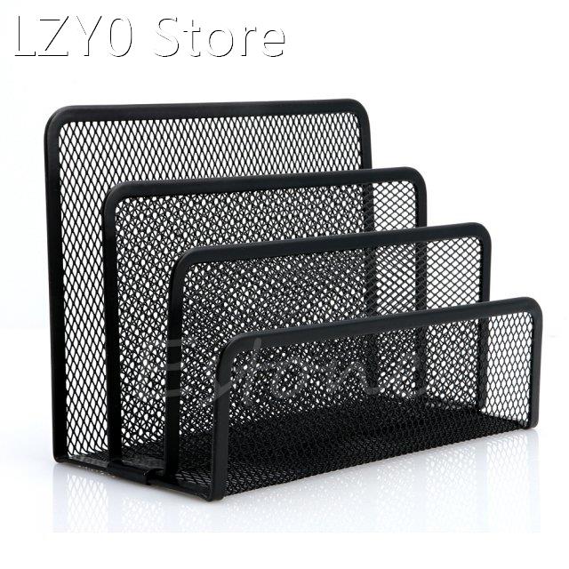 Mesh Letter Sorter Mail Document Tray Desk Office File Holde