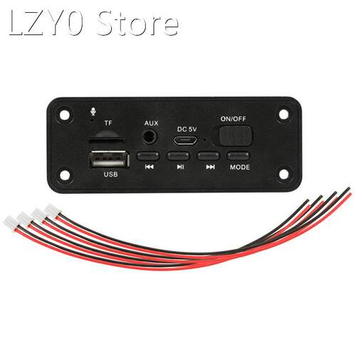 2X3W Amplifier DC 5V MP3 WMA Wireless Bluetooth 5.0 Decoder