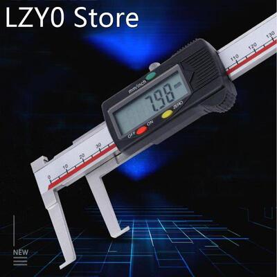 LCD Internal Groove Digital Caliper 5-150mm Cutter Head Groo