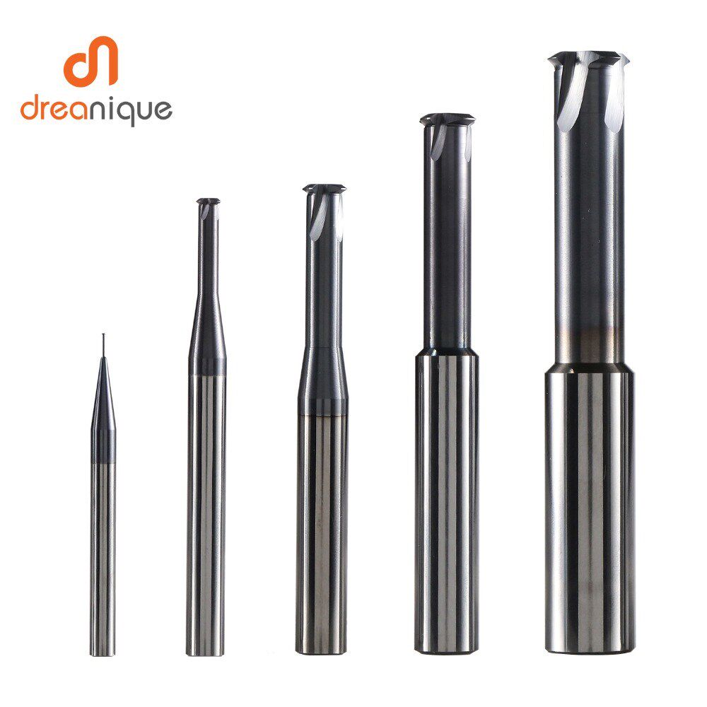 1pc Carbide thread end mill milling cutters single flute thr
