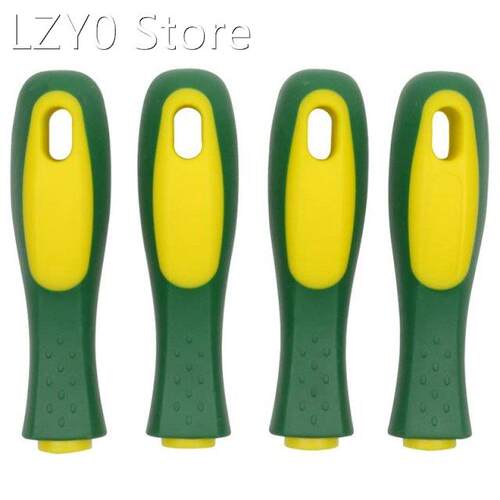 8 Pack Ergonomic Rubber File Handle for File or Mills, Round