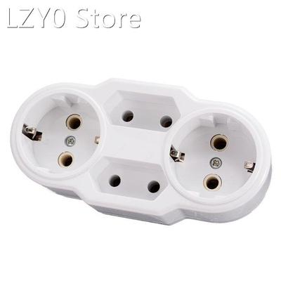 Triple Plug Protective Contact Multiple Plug Power Distribut
