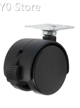 1.0/1.5/2.0 inch Universal Casters Nylon casters flat With b